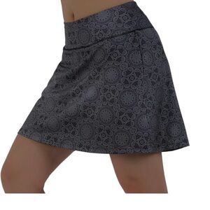 Beroy Black Pickleball Golf Tennis Skort Lined 2XL Women Inner Short Athletic